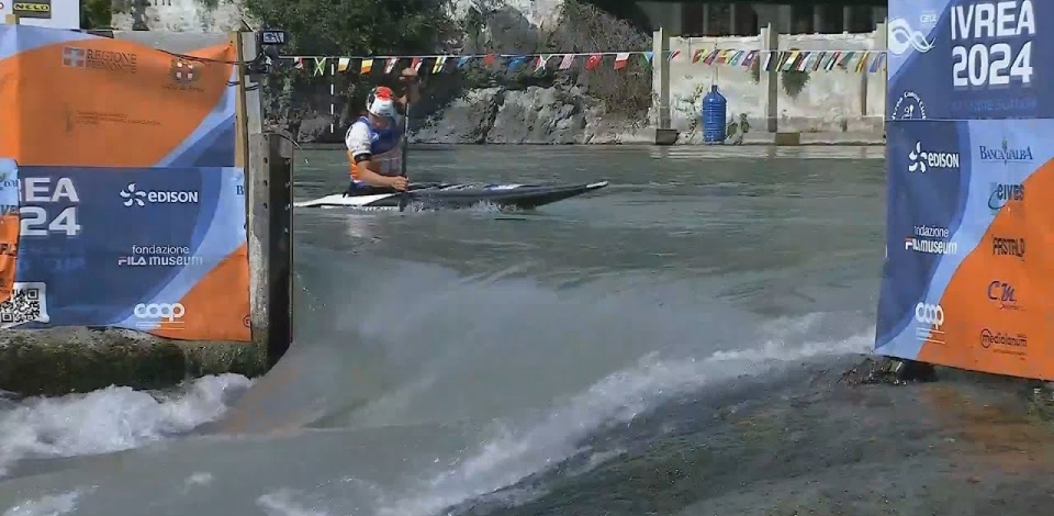 Martina Satkova / Canoe Final 2024 ICF Canoe Slalom World Cup Ivrea Italy