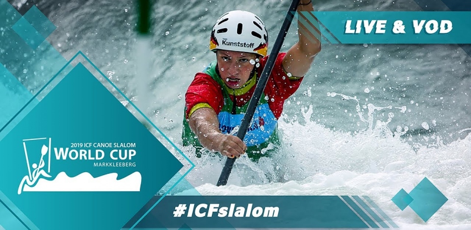 2019 ICF Canoe Slalom World Cup 4 Markkleeberg Germany / Heats – C1m, K1w