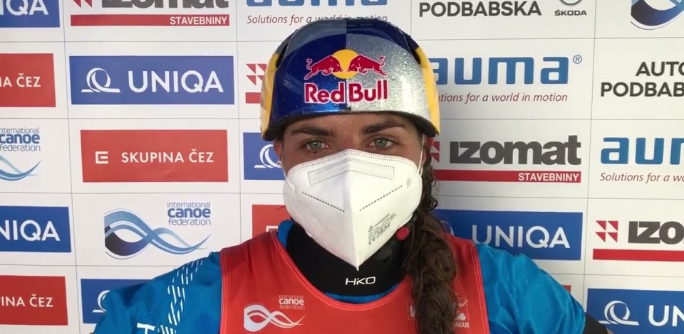 Jessica FOX Austalia / Kayak Heats - 2021 ICF Canoe Slalom World Cup Prague