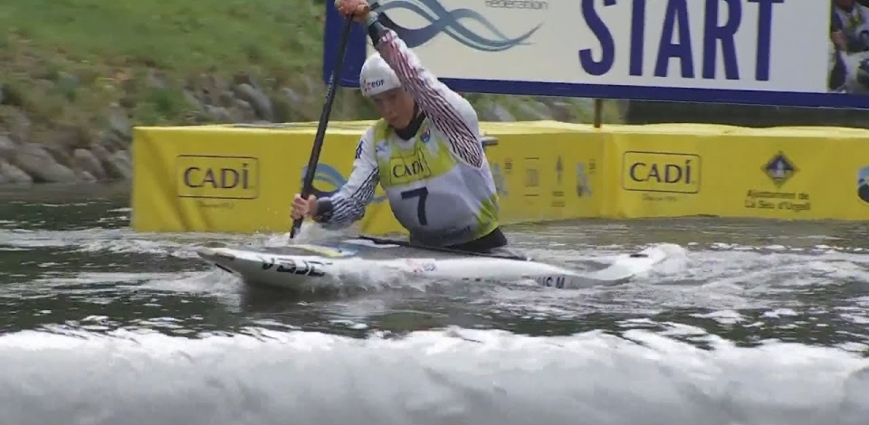 Marjorie Delassus, France - Canoe Final / 2024 ICF Canoe Slalom World Cup La Seu Spain