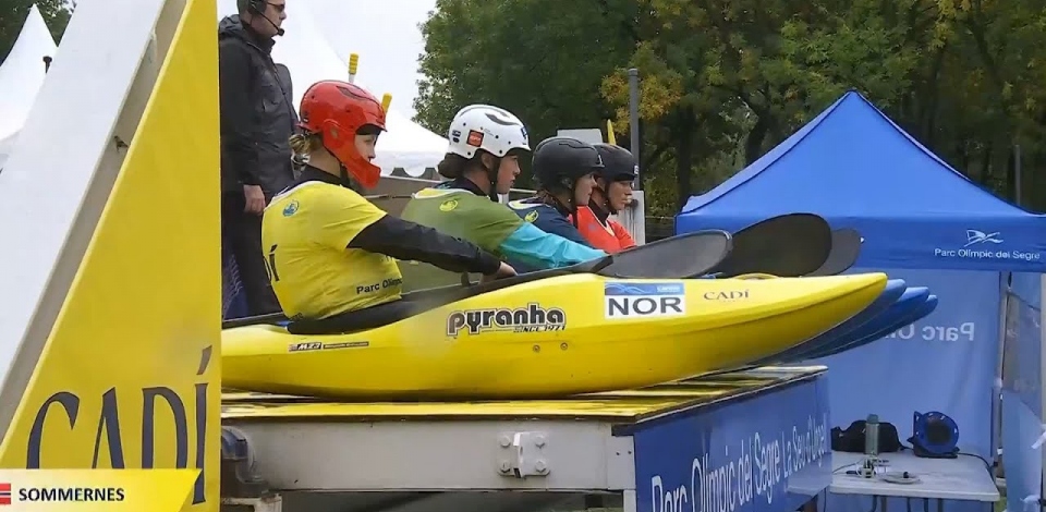 Women's Kayak Cross - Heat 5 / 2024 ICF Canoe Slalom World Cup La Seu Spain