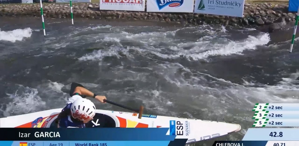 Izar Garcia, Spain / U23 Semi-Final 2024 ICF Canoe-Kayak Slalom Junior & U23 World Championships