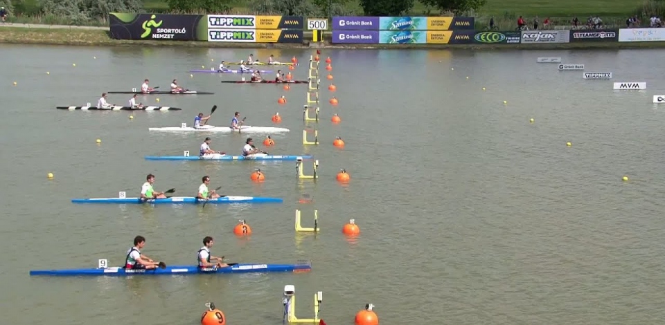 K2 Men 500m Final / 2024 Canoe-Kayak Sprint European Olympic Quali