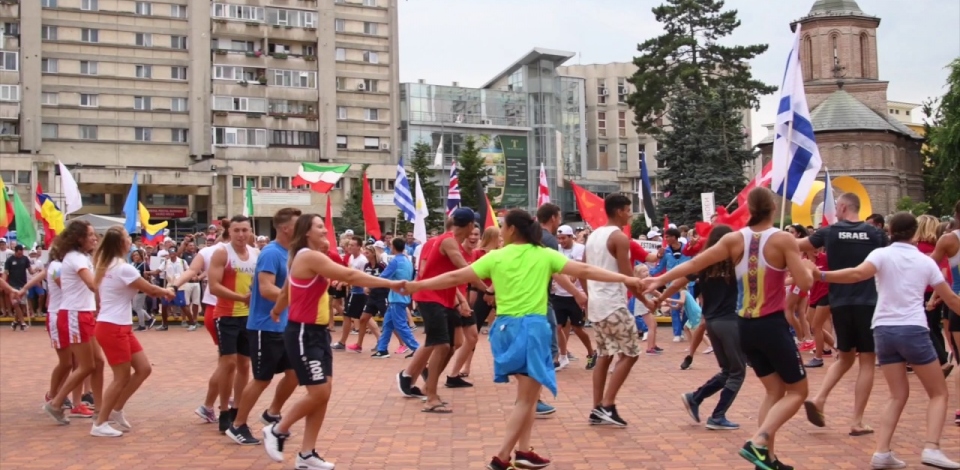 Opening Ceremony #ICFsprint 2017 Junior & U23 Canoe World Championships, Pitesti Romania