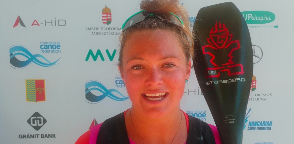 American SUP athlete Fiona Wylde