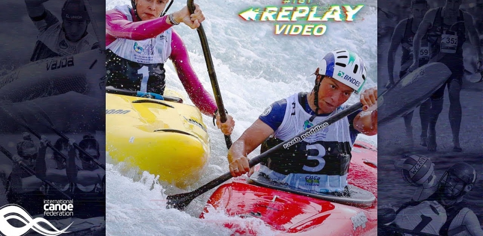 #TBT K1 Women Ana Satila BRA / 2018 ICF Extreme Canoe Slalom World Championships Rio Brazil