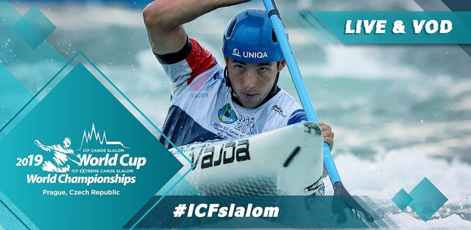 2019 ICF Canoe Slalom World Cup 5 Prague Czech Republic / Heats – C1m, K1w
