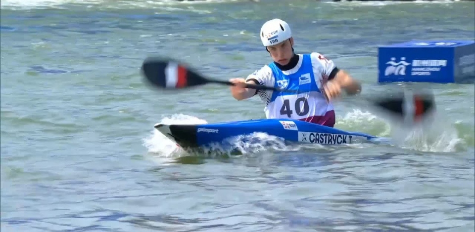 Titouan Castryck, France - Heats / 2024 ICF Hangzhou Canoe-Kayak Super Cup China