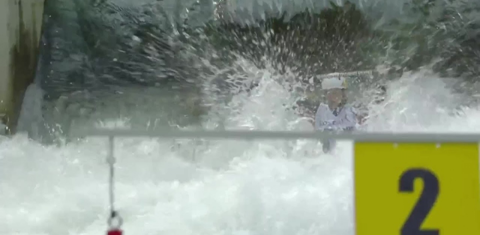 Marta Bertoncelli Italy Semi-Final / 2023 ICF Canoe-Kayak Slalom World Cup Ljubljana Slovenia