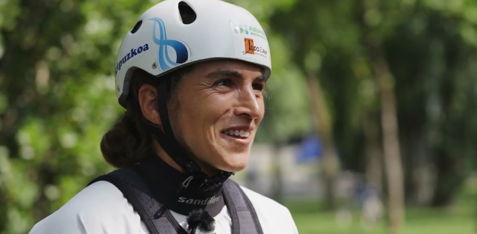 Spain's Maialen Chourraut had a tough decision whether to continue paddling after the Olympics