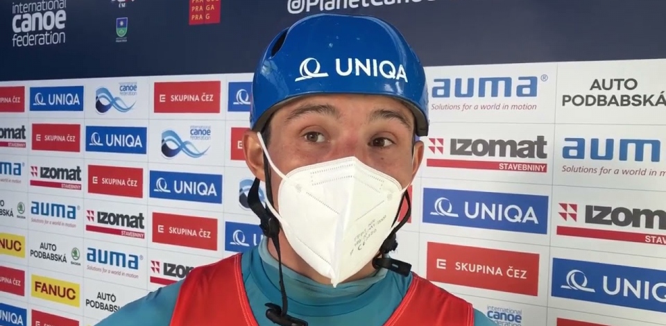Jiri PRSKAVEC Czech Republic / Kayak Gold Medallist - 2021 ICF Canoe Slalom World Cup Prague