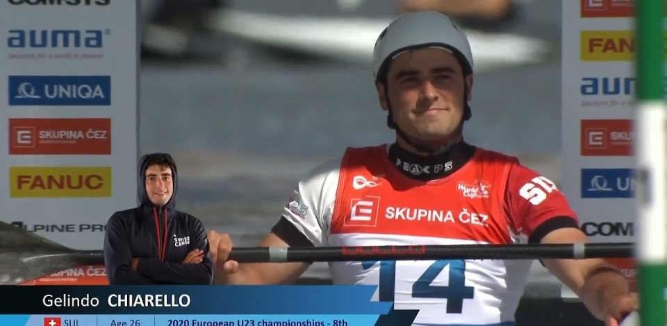 Gelindo Chiarello, Switzerland, Canoe Slalom, Heats / 2024 ICF Canoe Slalom World Cup Prague Czechia
