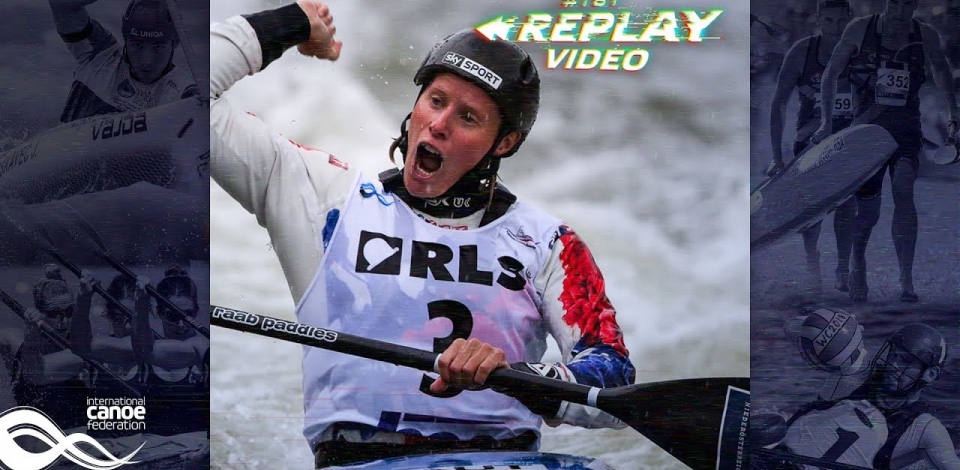 #TBT K1 Women Corinna Kuhnle AUT / 2018 ICF Canoe-Kayak Slalom World Cup 4 Tacen