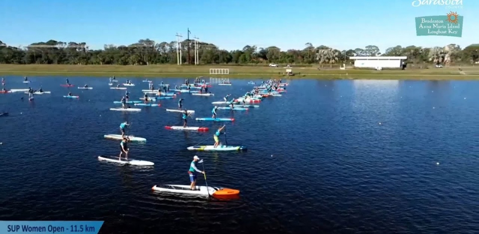 SUP Men Master 40+ Long Distance / 2024 ICF SUP World Championships