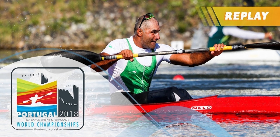 KL3 Men 200m Final / 2018 ICF Paracanoe World Championships Montemor
