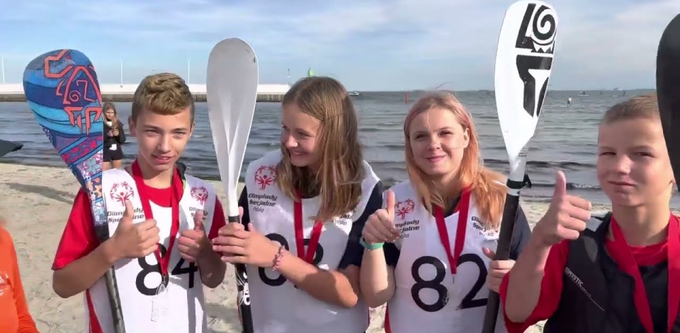 ICF Special Olympics SUP clinic ambassador Fiona Wylde