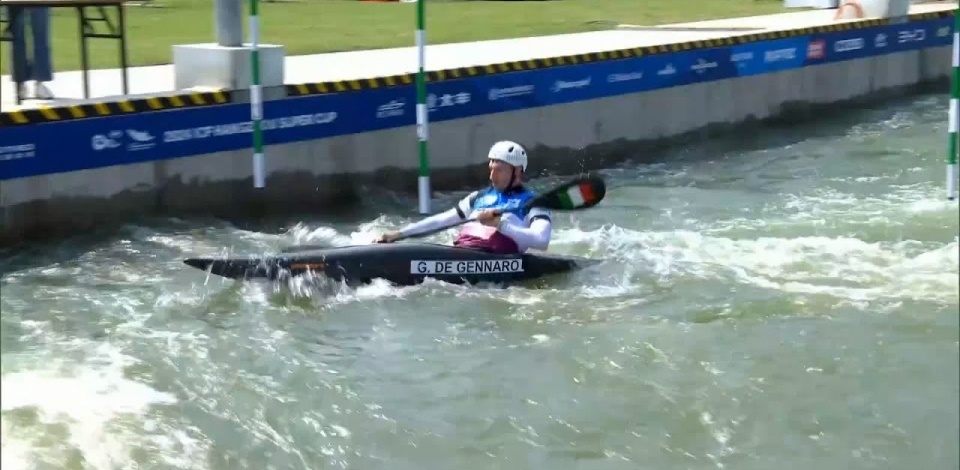 Giovanni Di Gennaro, Italy - Heats / 2024 ICF Hangzhou Canoe-Kayak Super Cup China