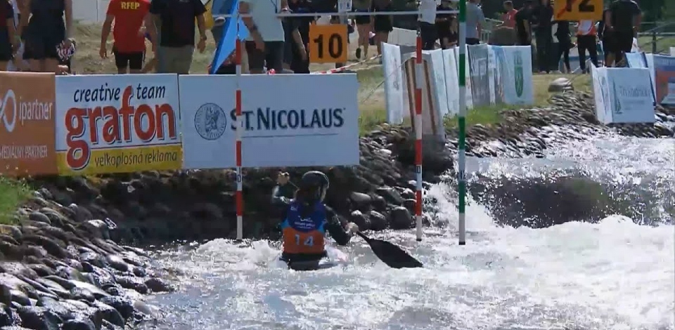 Hannah Thomas, New Zealand / U23 Semi-Final 2024 ICF Canoe-Kayak Slalom Junior & U23 World Champions