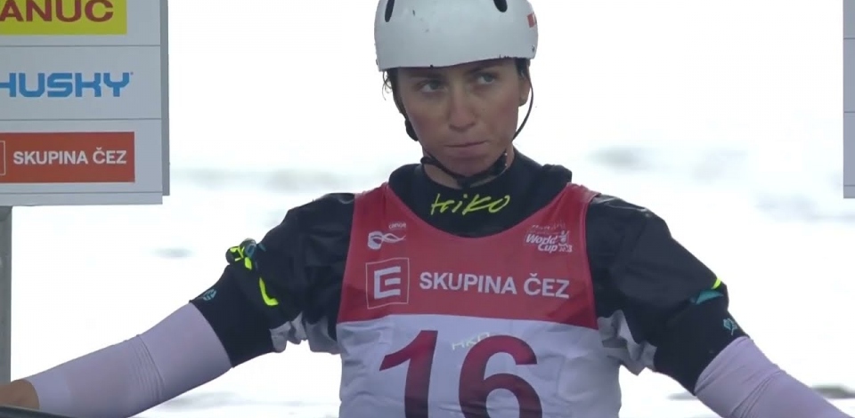 Klaudia Zwolinska Poland Semi-final / 2023 ICF Canoe-Kayak Slalom World Cup Prague Czech Republic