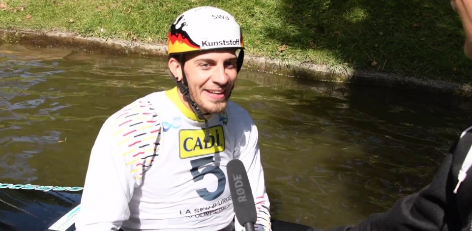 Sideris Tasiadis Semi-final #ICFslalom 2017 Canoe World Cup Final La Seu