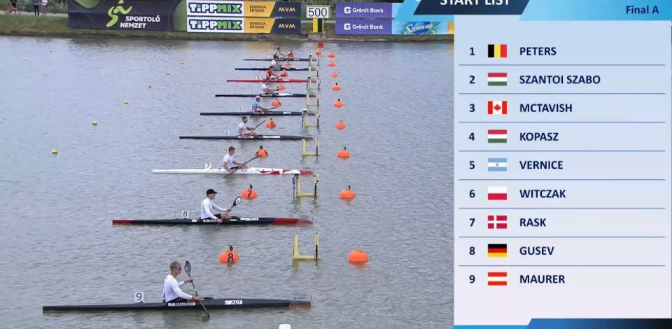 K1 Men 500m - Final A / 2024 ICF Canoe-Kayak World Cup