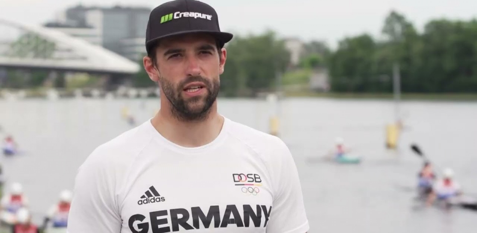Hannes Aigner Germany Kayak Cross Slalom / Paris 2024 Olympics preparation