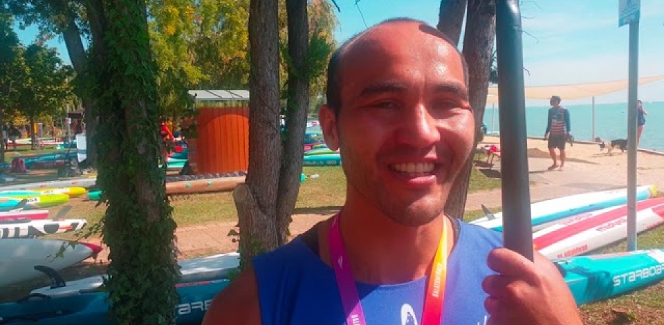Thai paddler Hermann  Hussein