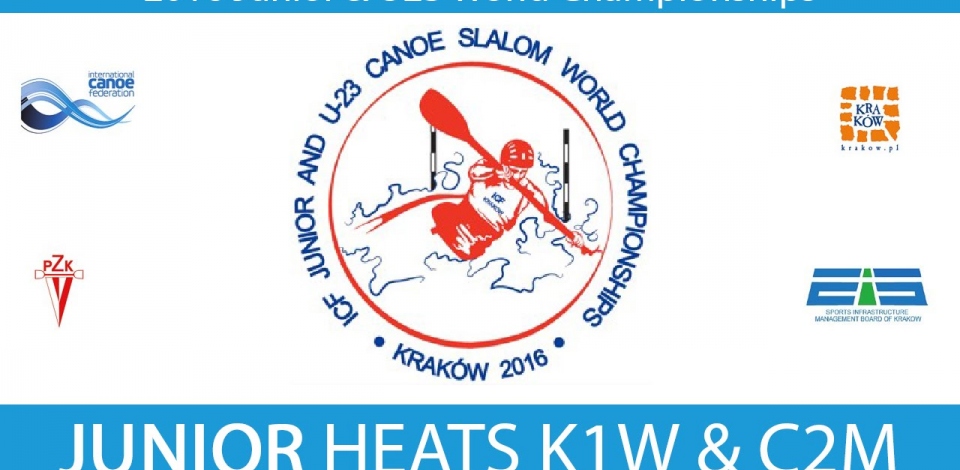 REPLAY K1W, C2M Junior Heats - 2016 Junior & U23 World Champ