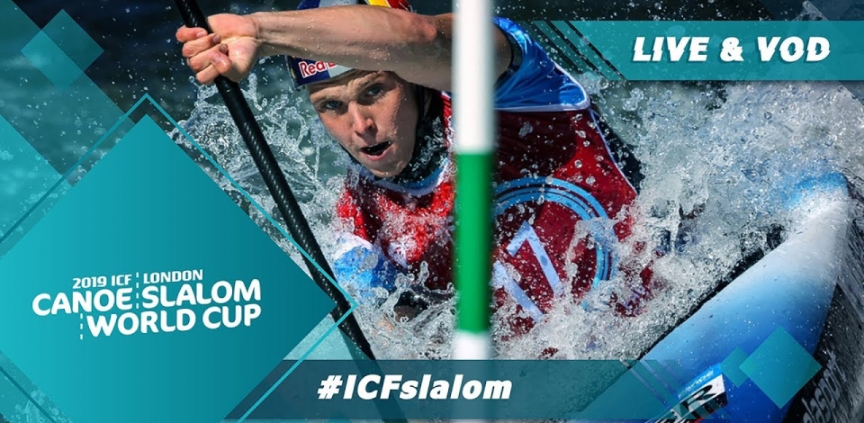 2019 ICF Canoe Slalom World Cup 1 London United Kingdom / Heats – C1m, K1w
