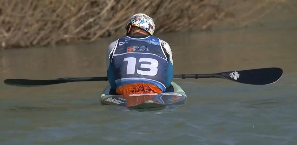 Ziga Lin Hocevar, Slovenia - Men's Kayak Final / 2024 ICF Canoe Slalom World Cup Ivrea Italy
