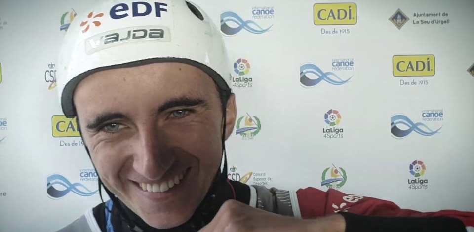 Cedric Joly France C1 Gold / 2019 ICF Canoe Slalom World Championships La Seu d'Urgell Spain