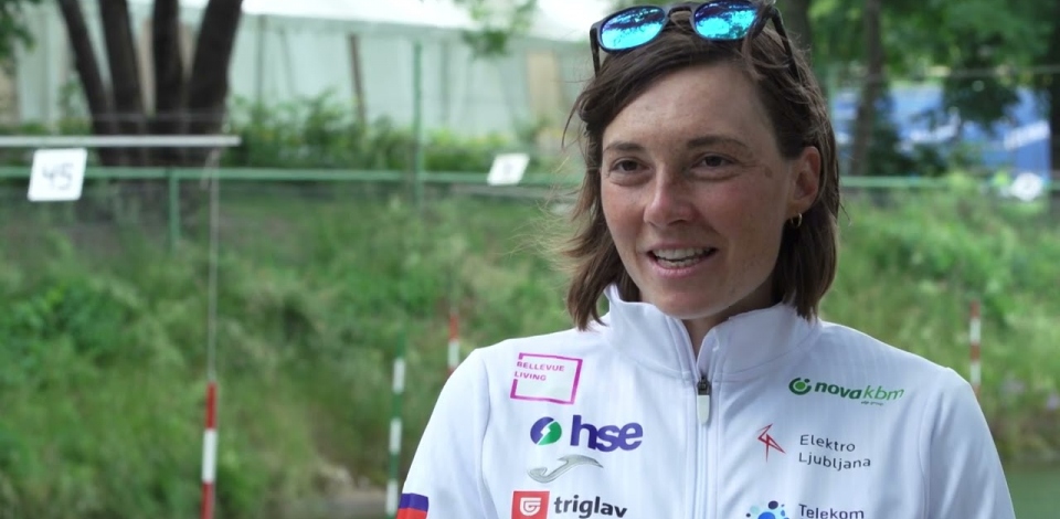 Eva Tercelj Slovenia Kayak Cross / Paris 2024 Olympics preparation