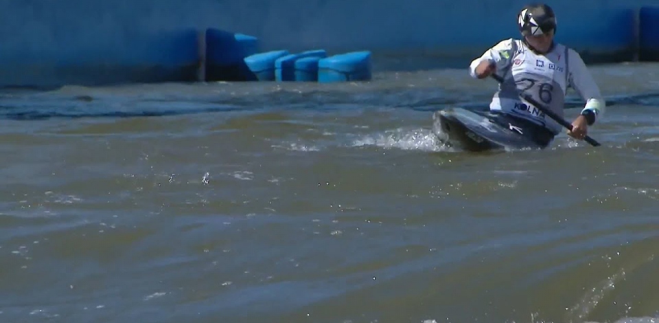 Omira Estacia Neta, Brazil, Canoe Slalom Semi Final / 2024 ICF Canoe Slalom World Cup Krakow Poland