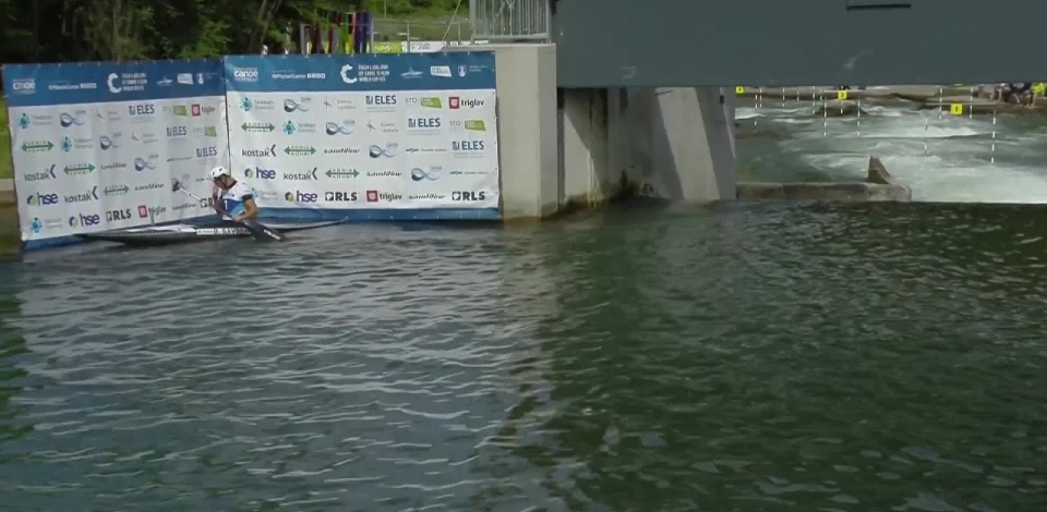 Benjamin Savsek Slovenia Semi-FInal / 2023 ICF Canoe-Kayak Slalom World Cup Ljubljana Slovenia