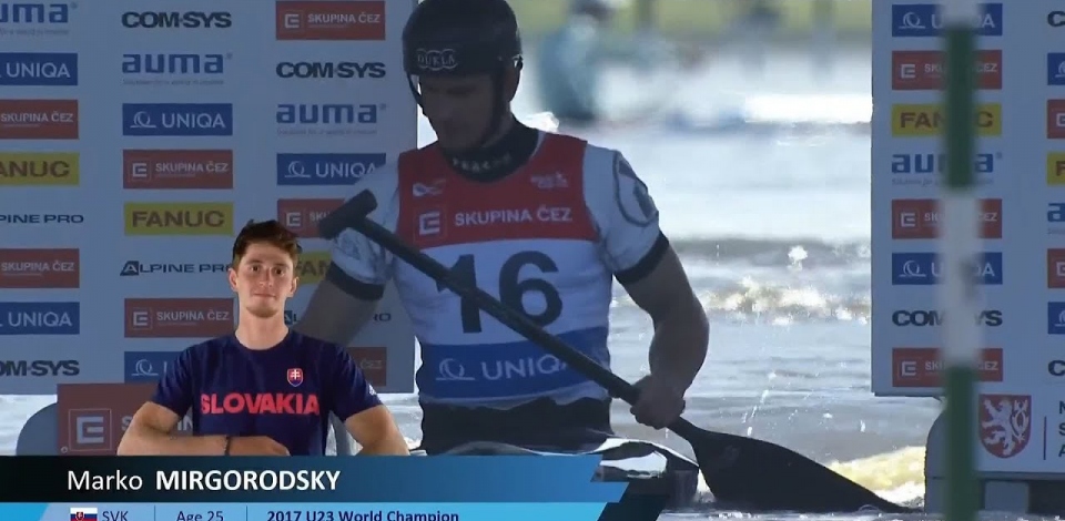 Marko Mirgorodsky, Slovakia, Canoe Slalom Heats / 2024 ICF Canoe Slalom World Cup Prague Czechia