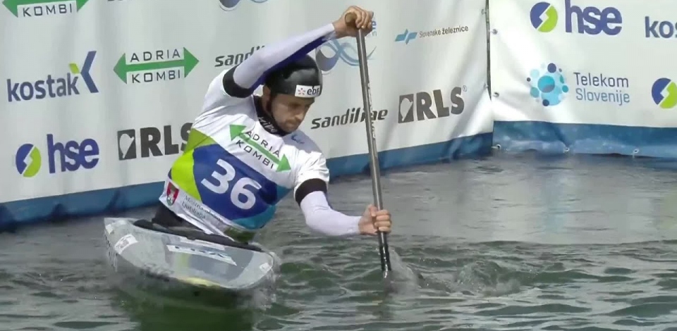 Yohann Senechault France Semi-Final / 2023 ICF Canoe-Kayak Slalom World Cup Ljubljana Slovenia