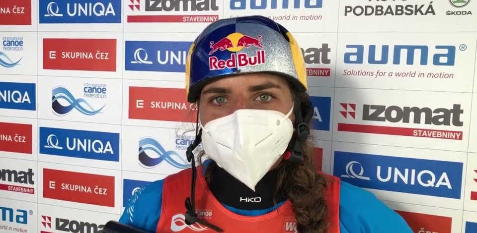 Jessica FOX Austalia / Canoe Gold Medallist - 2021 ICF Canoe Slalom World Cup Prague