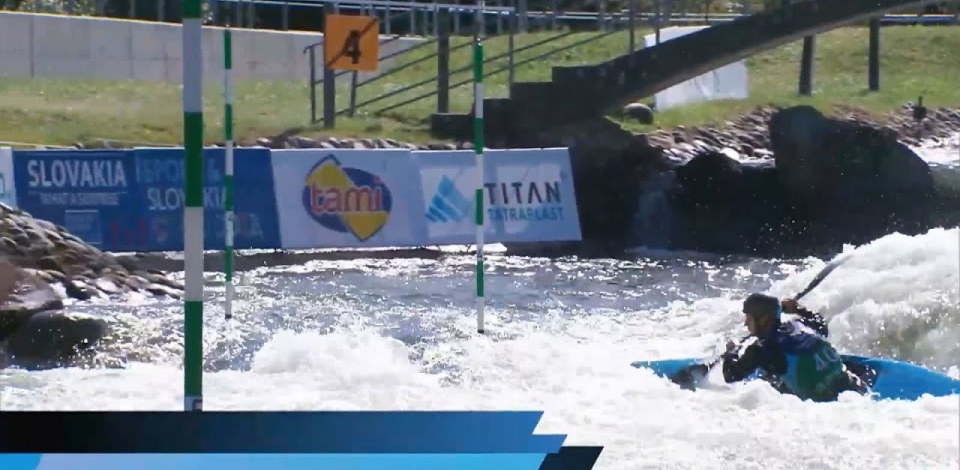 Manuel Tripano Argentina U23 Semi-Final 2024 ICF Canoe-Kayak Slalom Junior & U23 World Championships
