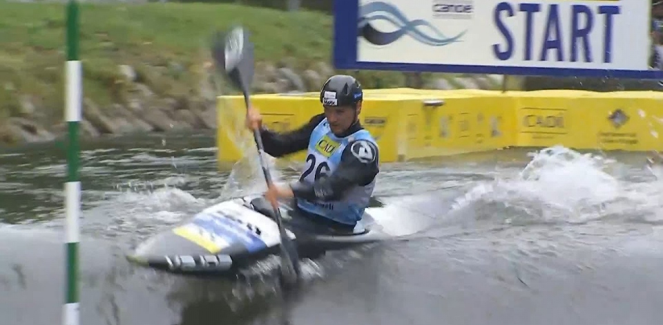 Michal Pasiut, Poland - Kayak Semi-Final / 2024 ICF Canoe Slalom World C