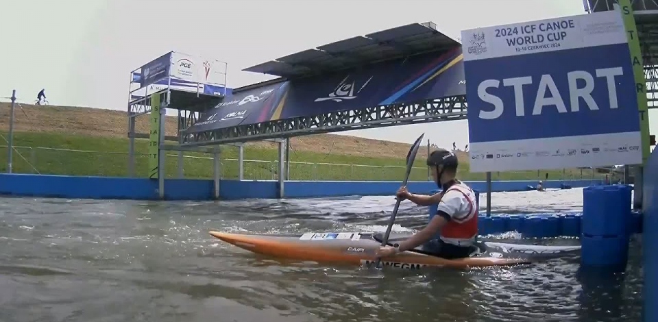 Martina Wegman, Netherlands, Kayak Slalom, Semifinals / 2024 ICF Canoe Slalom World Cup Krakow