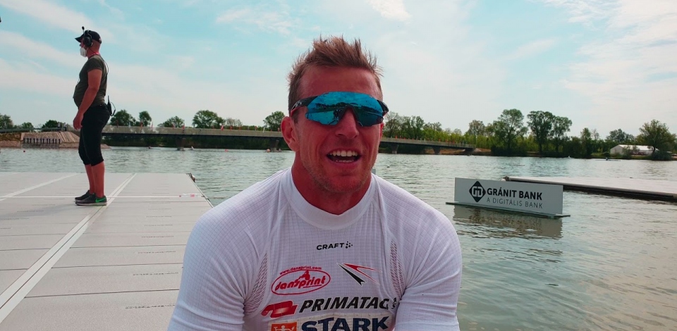 René HOLTEN POULSON Denmark / 2021 Canoe Sprint European Tokyo 2020 Olympic Qualifier Szeged