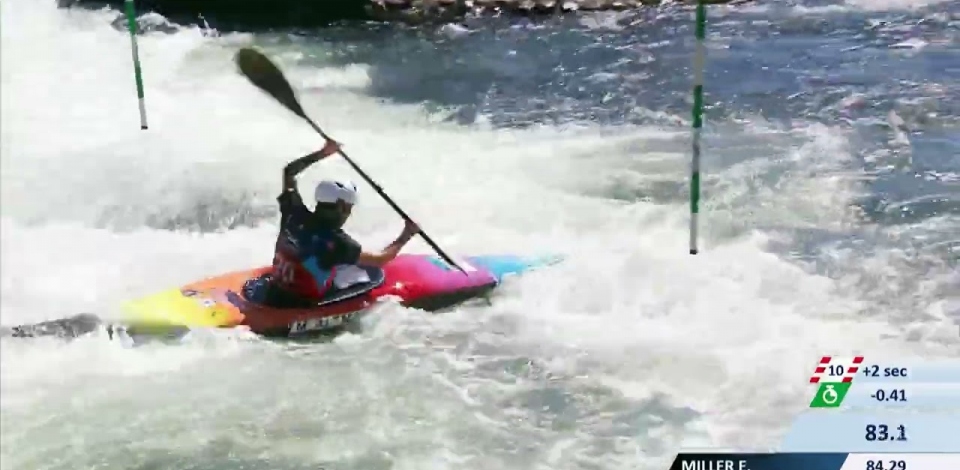 Marcella Altman, USA, U23 Semi Final / 2024 ICF Canoe-Kayak Slalom Junior & U23 World Championships