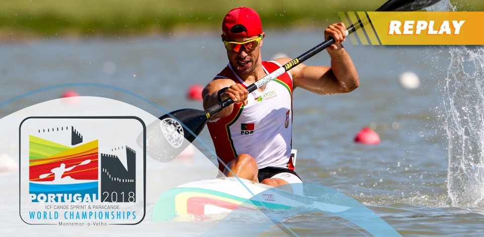 K1 Men 200m Final / 2018 ICF Canoe Sprint World Championships Montemor