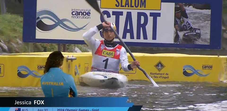 Jessica Fox, Australia - Kayak Final / 2024 ICF Canoe Slalom World Cup