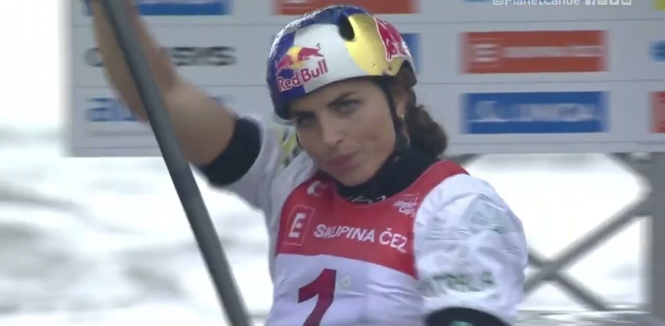 Jessica Fox Australia Semi-final / 2023 ICF Canoe-Kayak Slalom World Cup Prague Czech Republic