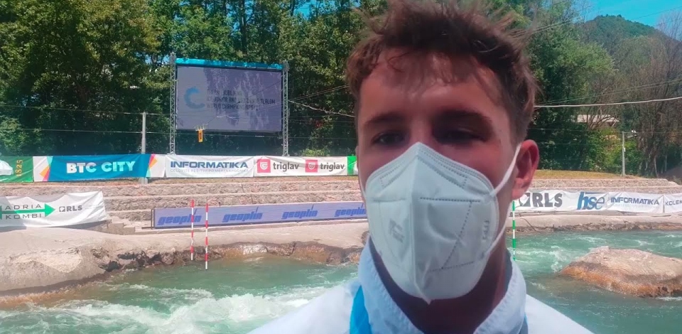 Jakub KREJCI Czech Republic / Gold U23 Kayak- 2021 ICF Canoe Slalom Junior & U23 World Championships
