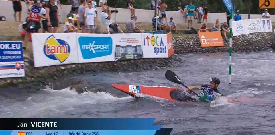 Jan Vicente, Spain / U23 Semi-Final 2024 ICF Canoe-Kayak Slalom Junior & U23 World Championships
