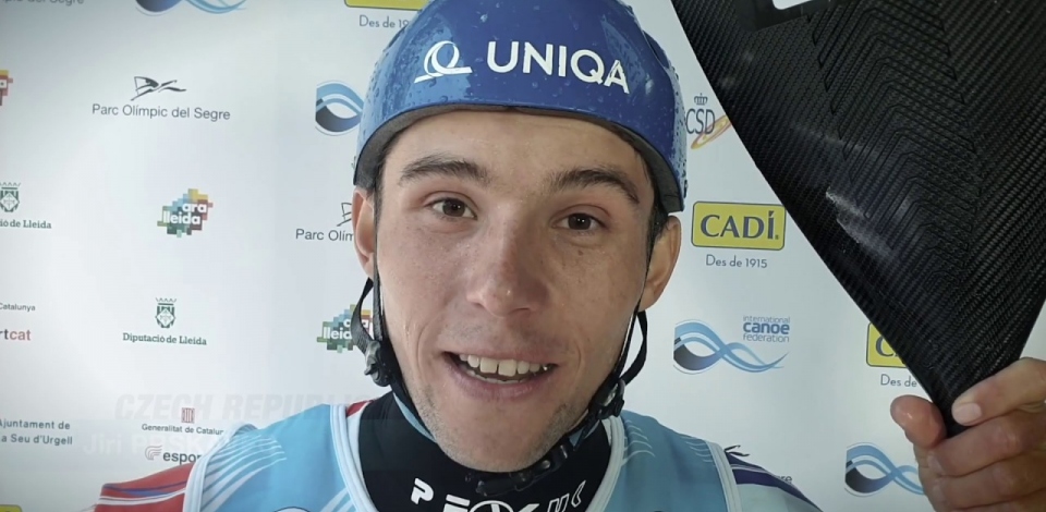Jiri Prskavec Czech Republic K1 Gold / 2019 ICF Canoe Slalom World Championships La Seu Spain