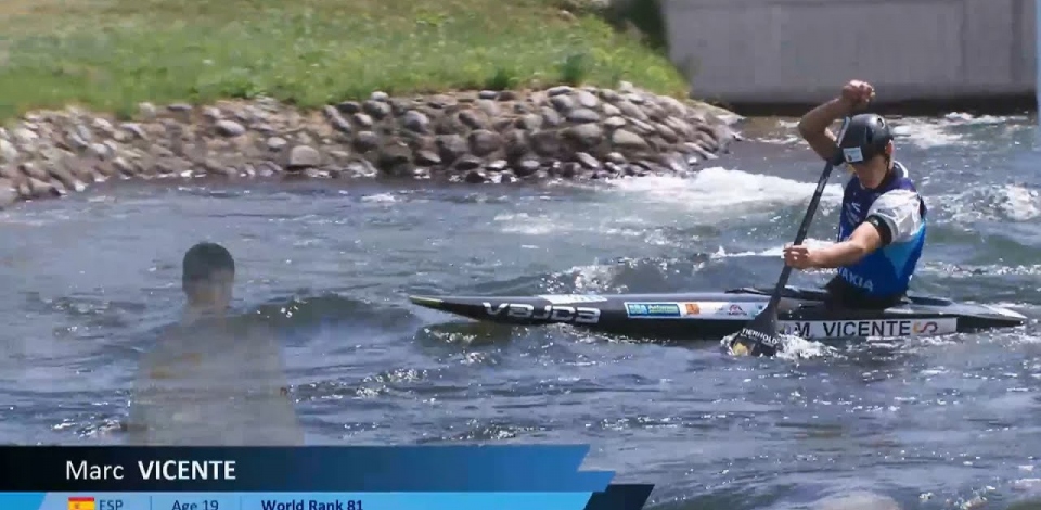 Marc Vicente, Spain / U23 Final 2024 ICF Canoe-Kayak Slalom Junior & U23 World Championships