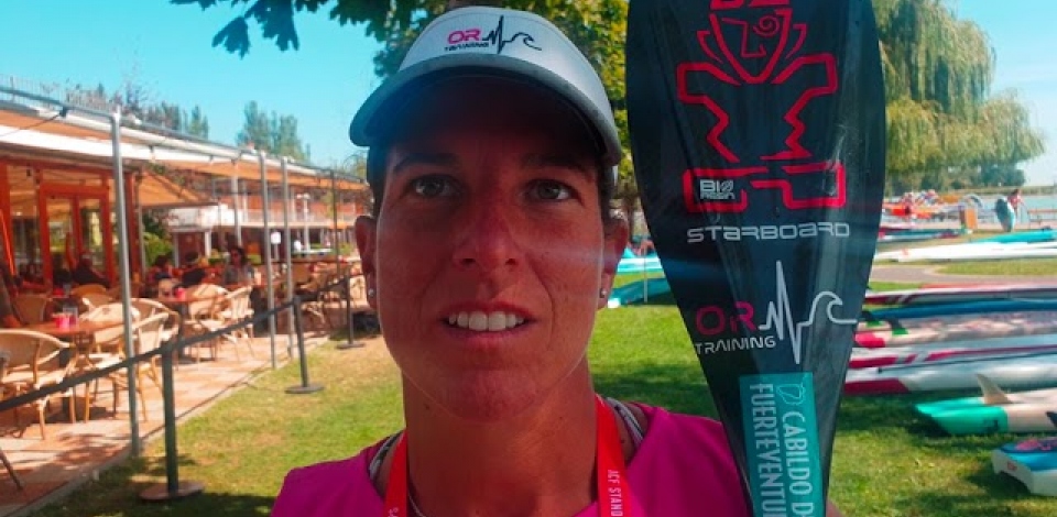 Spain SUP athlete Esperanza Barreras